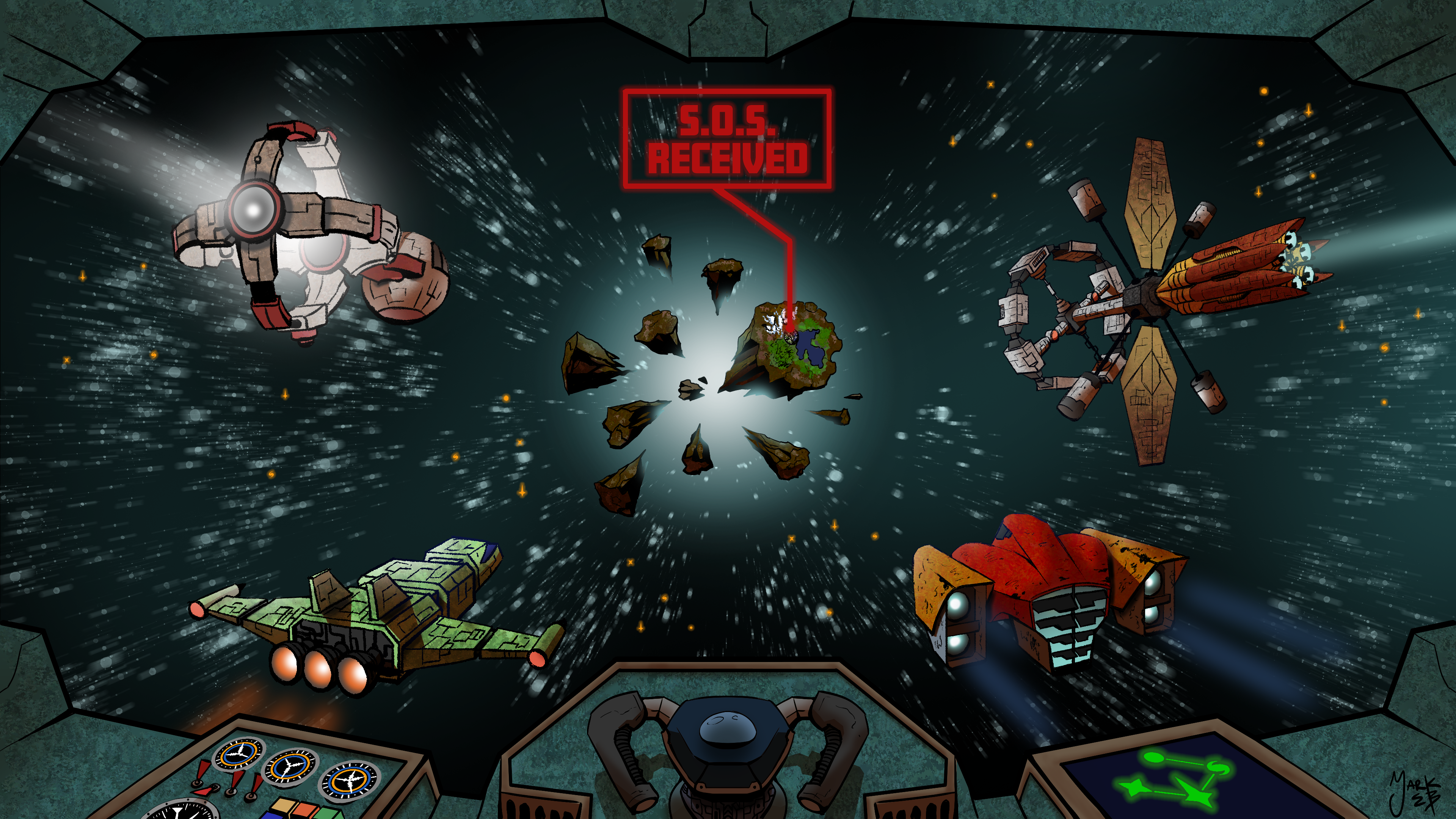 Teaser image for the first pre-made BOLT League module